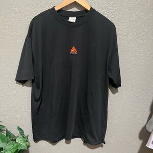Nike ACG Black Tee with Orange Logo